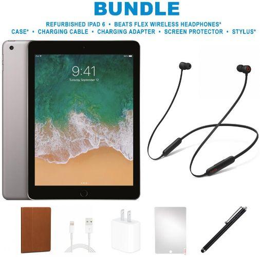 Renoverad iPad 6 (2018) Beats Flex BUNDLE SET - Reebelo Sverige