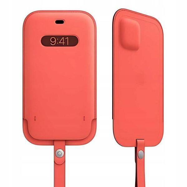 Renoverad Apple Leather Sleeve with MagSafe for iPhone 12 | 12 Pro - Reebelo Sverige