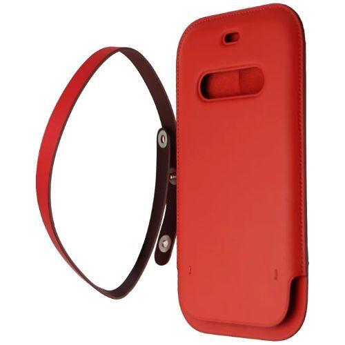 Renoverad Apple Leather Sleeve with MagSafe for iPhone 12 | 12 Pro - Reebelo Sverige