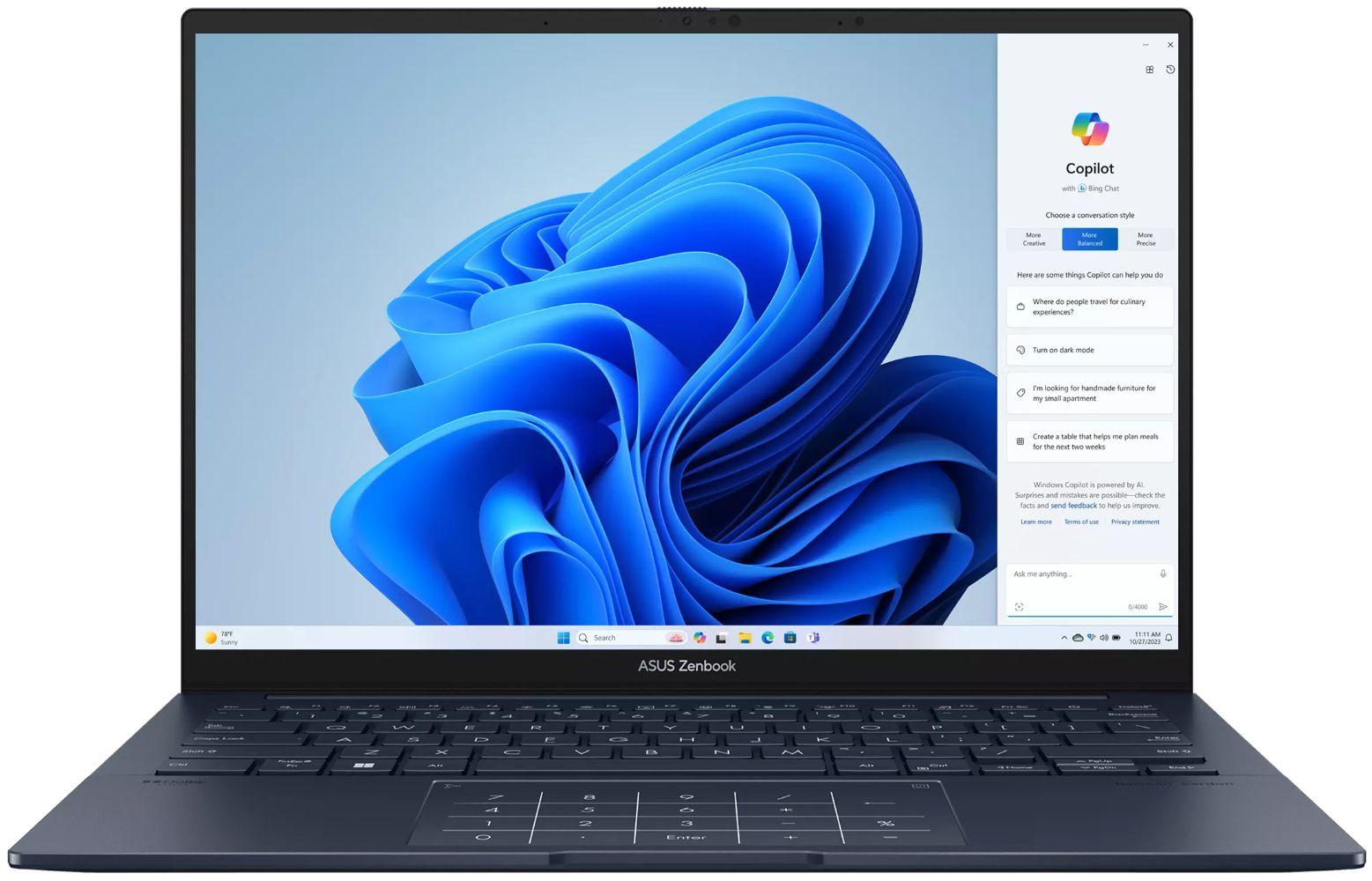 Renoverad ASUS Zenbook 14 OLED UX3405CA Copilot+ PC Laptop 14" - Reebelo Sverige