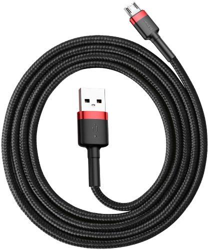 Renoverad Baseus Phone Cable Cafule Fast Charging USB to Micro USB 1.5A (2M) - Reebelo Sverige