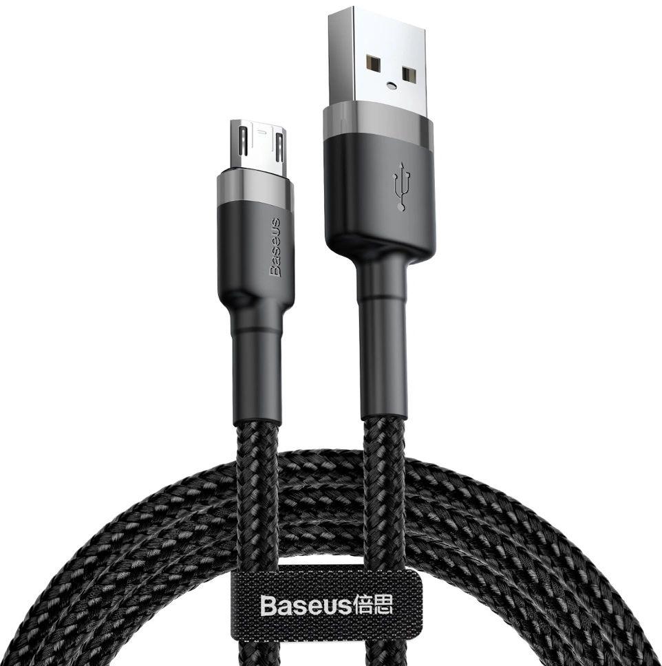 Renoverad Baseus Phone Cable Cafule Fast Charging USB to Micro USB 1.5A (2M) - Reebelo Sverige