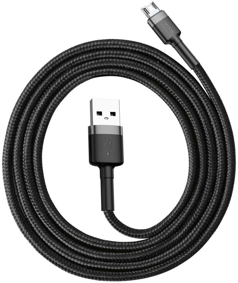 Renoverad Baseus Phone Cable Cafule Fast Charging USB to Micro USB 1.5A (2M) - Reebelo Sverige