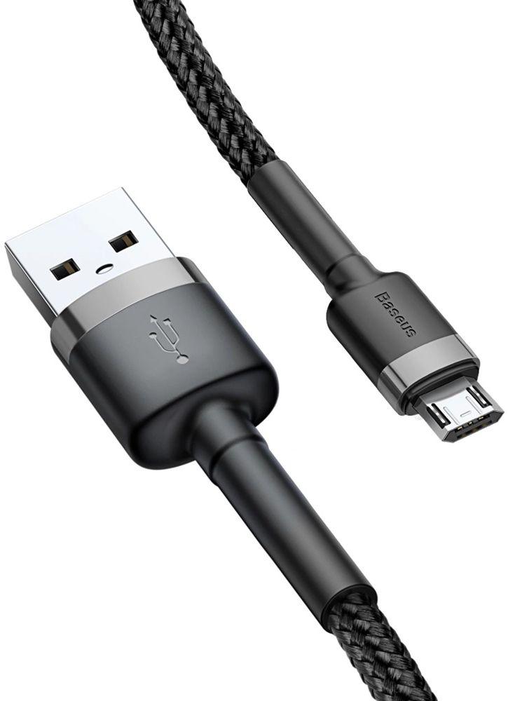 Renoverad Baseus Phone Cable Cafule Fast Charging USB to Micro USB 1.5A (2M) - Reebelo Sverige