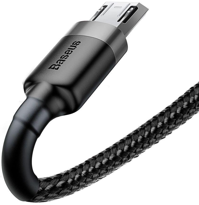 Renoverad Baseus Phone Cable Cafule Fast Charging USB to Micro USB 1.5A (2M) - Reebelo Sverige