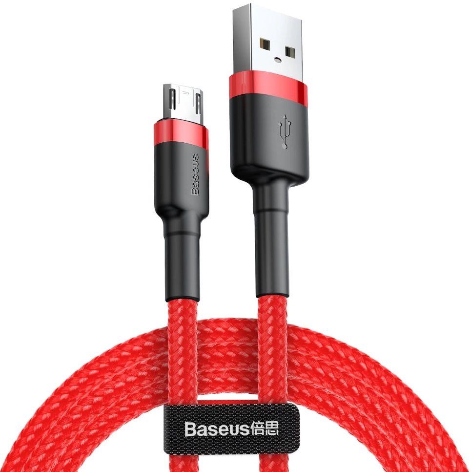 Renoverad Baseus Phone Cable Cafule Fast Charging USB to Micro USB 1.5A (2M) - Reebelo Sverige