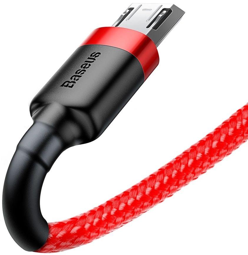 Renoverad Baseus Phone Cable Cafule Fast Charging USB to Micro USB 1.5A (2M) - Reebelo Sverige