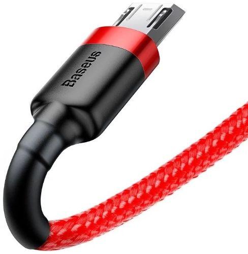 Renoverad Baseus Phone Cable Cafule Fast Charging USB to Micro USB 1.5A (2M) - Reebelo Sverige