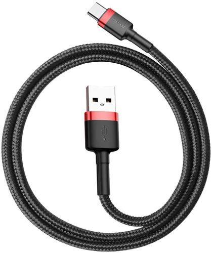 Renoverad Baseus Phone Cable Cafule Fast Charging USB to Type-C USB 3A (1M) - Reebelo Sverige