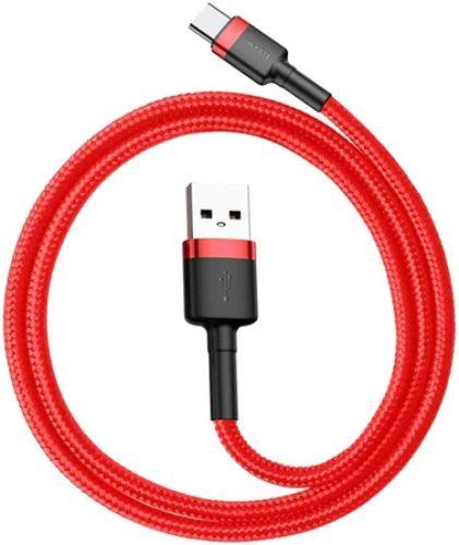 Renoverad Baseus Phone Cable Cafule Fast Charging USB to Type-C USB 3A (1M) - Reebelo Sverige