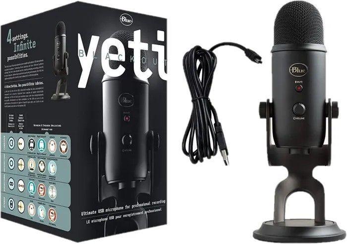 Renoverad Blue Yeti Premium Multi Pattern USB Microphone - Reebelo Sverige