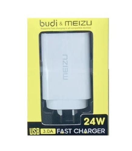 Renoverad Budi Lightning Cable for iPhone and iPad + 24W Fast Charger AU Plug - Reebelo Sverige