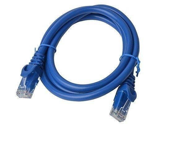 Renoverad 8Ware CAT6A Cable 1m - Blue Color RJ45 Ethernet Network LAN UTP Patch Cord Snagless - Reebelo Sverige