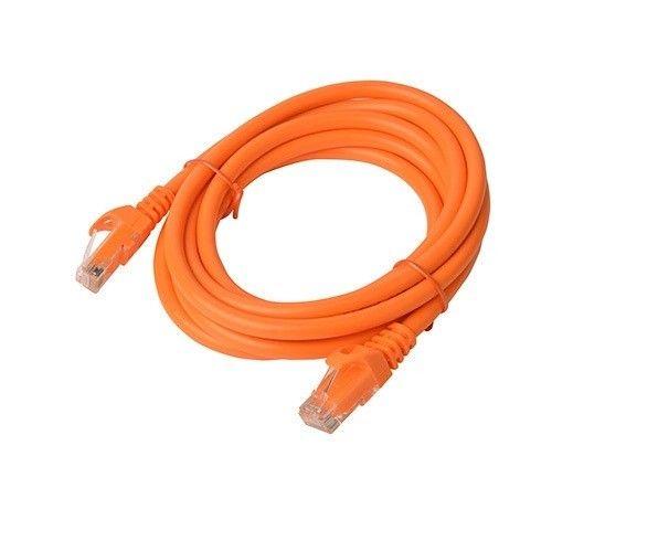 Renoverad 8Ware CAT6A Cable 3m - Orange Color RJ45 Ethernet Network LAN UTP Patch Cord Snagless - Reebelo Sverige