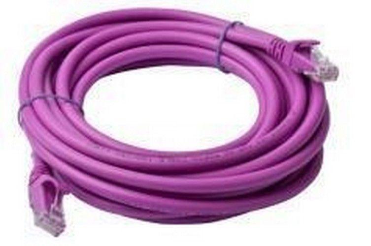 Renoverad 8Ware CAT6A Cable 5m - Purple Color RJ45 Ethernet Network LAN UTP Patch Cord Snagless - Reebelo Sverige
