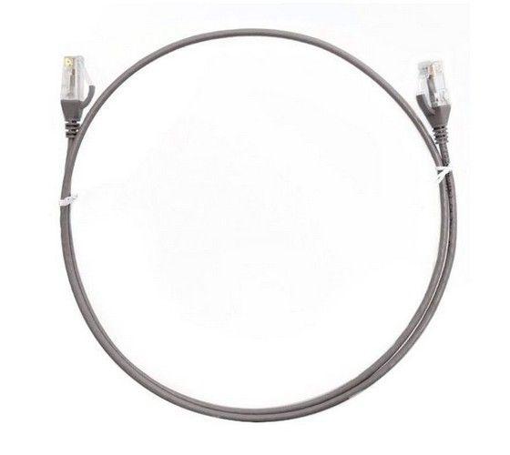Renoverad 8ware CAT6 Ultra Thin Slim Cable 0.5m / 50cm - Grey Color Premium RJ45 Ethernet Network LAN UTP Patch Cord 26AWG for Data - Reebelo Sverige