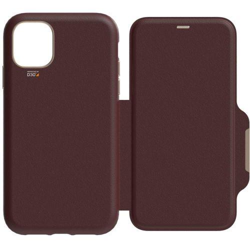 Renoverad EFM Monaco D30 Leather Wallet Phone Case Armour Suits for iPhone 11 Pro - Reebelo Sverige