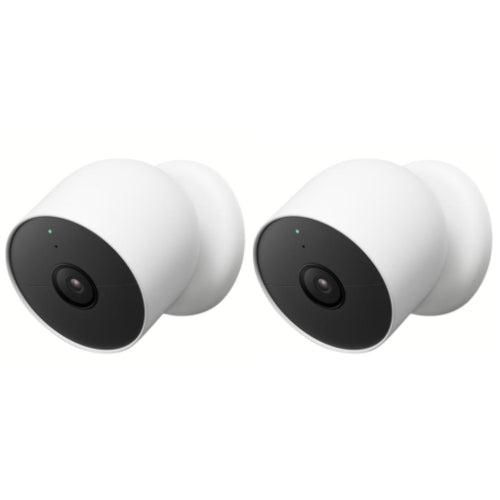 Renoverad Google Nest Cam Outdoor or Indoor (2pcs) - Reebelo Sverige