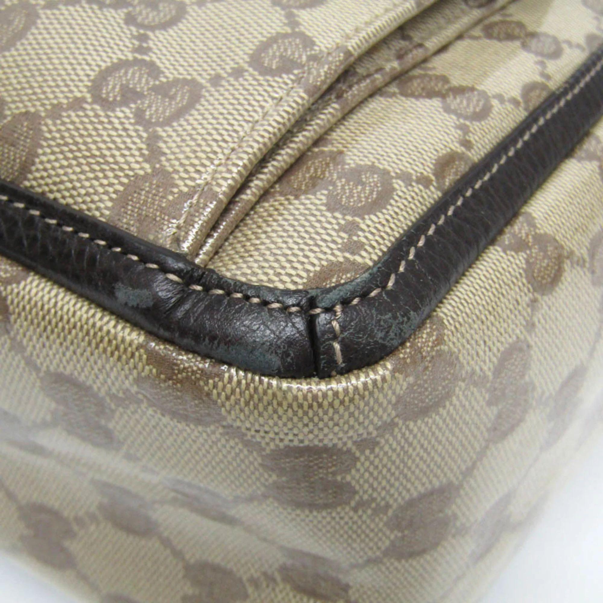 Renoverad Gucci GG Crystal Leather PVC Tote Bag - Reebelo Sverige