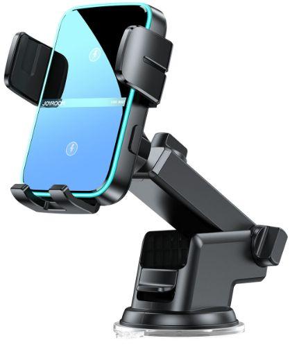 Renoverad Joyroom 15W Wireless Fast Charging Dashboard Mount Car Charger Holder (JR-ZS246) - Reebelo Sverige