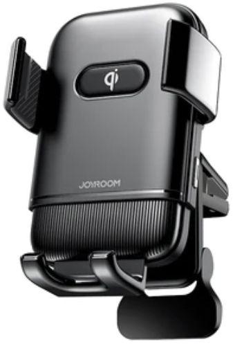 Renoverad Joyroom Wireless Charger 15W Three-Axis Electric Air Vent Phone Car Holder - Reebelo Sverige