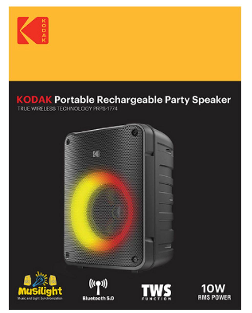 Renoverad KODAK PRPS-1774 Subwoofer Mini Tower Party Speaker 4" - Reebelo Sverige