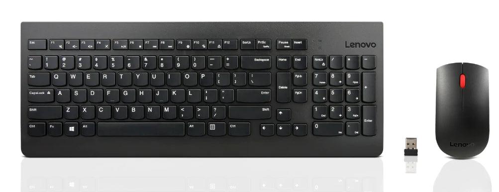 Renoverad Lenovo Essential Wireless Combo Keyboard & Mouse (US English 103P) - Reebelo Sverige