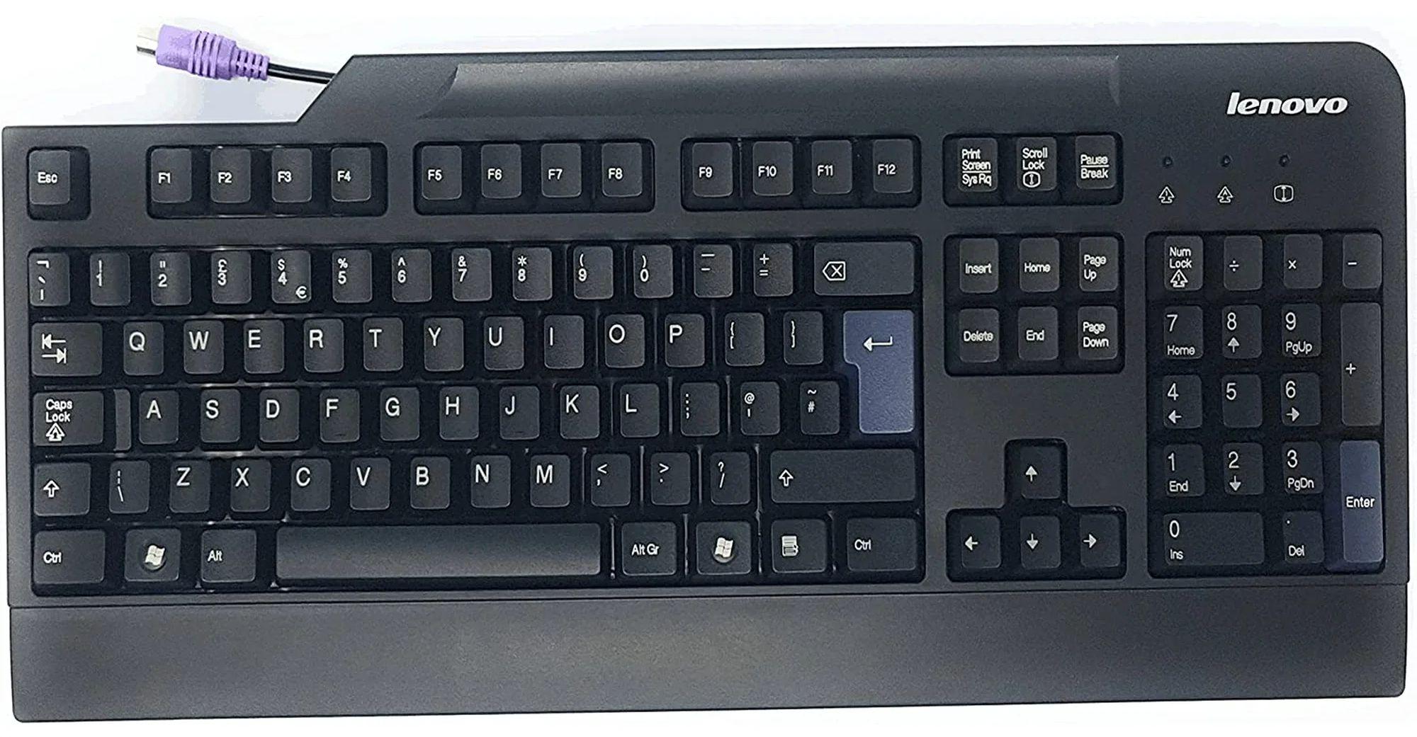 Renoverad Lenovo PS2 Keyboard SK-8813 - Reebelo Sverige