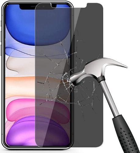 Renoverad Nuglas (2pcs) Flat Privacy Tempered Glass Screen Protector for iPhone 11 Pro Max/ XS Max - Reebelo Sverige