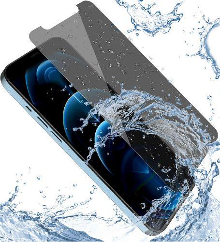 Renoverad Nuglas (2pcs) Flat Privacy Tempered Glass Screen Protector for iPhone 12 mini - Reebelo Sverige