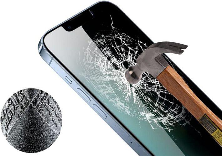 Renoverad Nuglas (2pcs) Flat Privacy Tempered Glass Screen Protector for iPhone 13 Pro Max - Reebelo Sverige