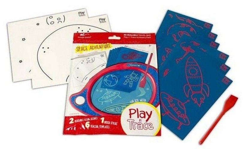 Renoverad Play And Trace Activity Pack - Space Adventure - Reebelo Sverige