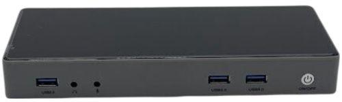 Renoverad QGeeM USB 3.0 Single 4K/Dual HDMI DisplayPort 4K Docking Station QG-D6901 - Reebelo Sverige