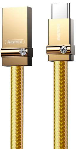 Renoverad Remax RC-091a USB to Type C Golden Diamond Data Cable (1M) - Reebelo Sverige