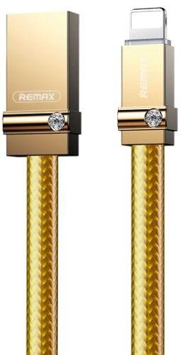 Renoverad Remax RC-091i USB to Lightning Golden Diamond Data Cable (1M) - Reebelo Sverige