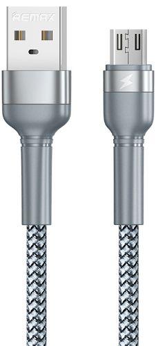 Renoverad Remax RC-124m Jany Series Micro USB Braided Data Cable 2.4A (1M) - Reebelo Sverige