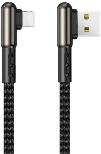 Renoverad Remax RC-176i Janlon 2 Series Lightning Braided Gaming Data Cable (1M) - Reebelo Sverige