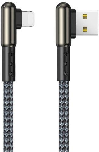 Renoverad Remax RC-176i Janlon 2 Series Lightning Braided Gaming Data Cable (1M) - Reebelo Sverige