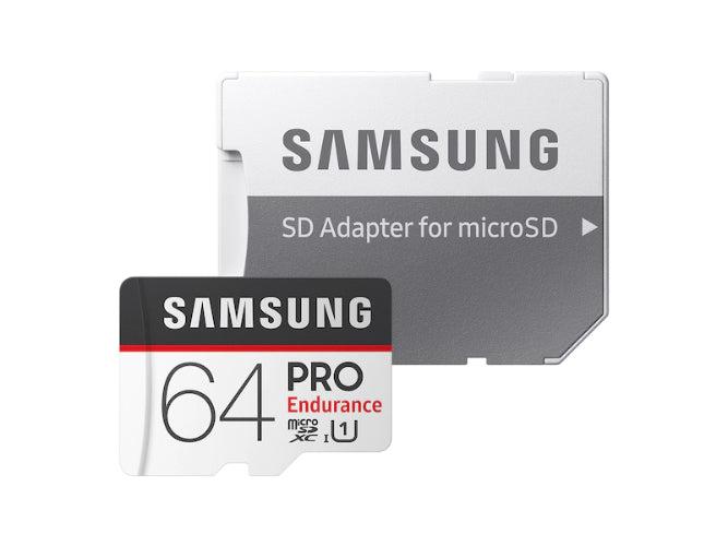 Renoverad Samsung 64GB Micro SDXC Pro Endurance Memory Card with Adapter - Reebelo Sverige