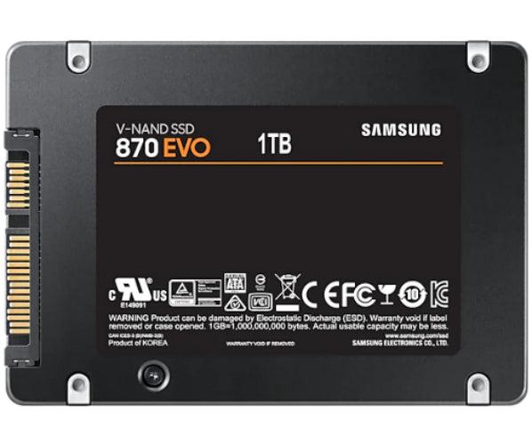 Renoverad Samsung 870 EVO SATA III 2.5" 2TB Internal SSD - Reebelo Sverige