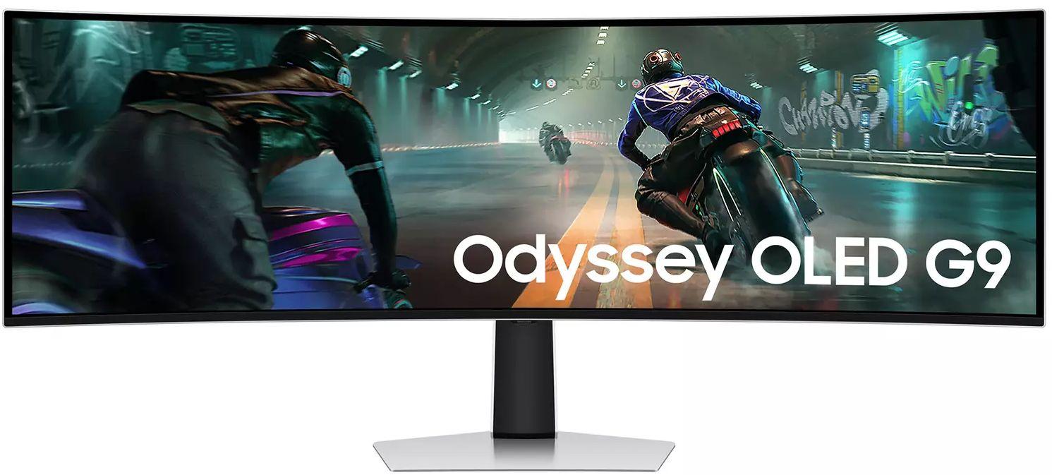 Renoverad Samsung Odyssey G91SD Dual QHD Gaming Monitor 49" - Reebelo Sverige