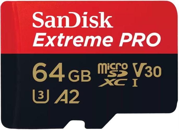 Renoverad SanDisk Extreme PRO MicroSD Card With Adapter (170MB/s) - Reebelo Sverige