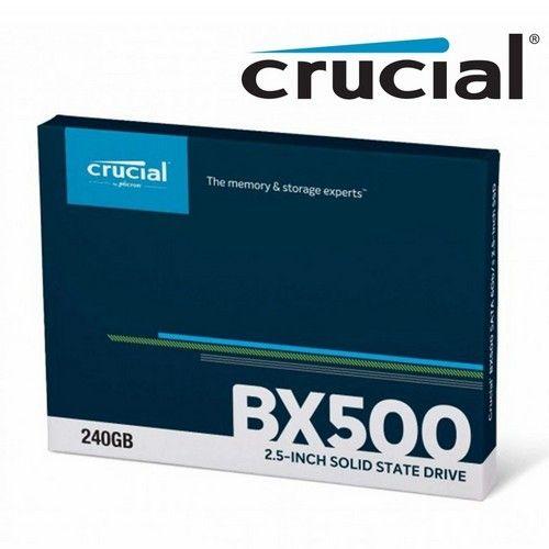 Renoverad Crucial SSD 240GB BX500 Internal Solid State Drive Laptop 2.5" SATA III 540MB/s - Reebelo Sverige