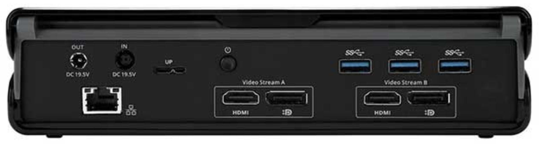 Renoverad Targus Universal USB 3.0 DV4K Docking Station with Power - Reebelo Sverige