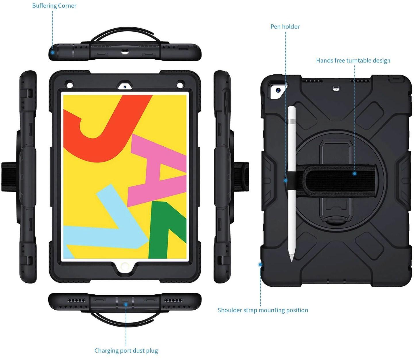 Renoverad Tough On iPad 10th Gen 10.9" Case Rugged Protection - Reebelo Sverige