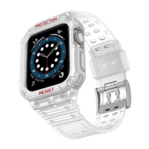 Renoverad Tough On Rugged Protection Watch Band with Case for Apple Watch 42/ 44/ 45mm - Reebelo Sverige