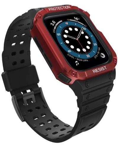 Renoverad Tough On Rugged Protection Watch Band with Case for Apple Watch 42/ 44/ 45mm - Reebelo Sverige