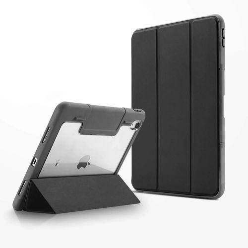 Renoverad Tough On Smart Cover iPad Case with Clear Back for iPad 7 / 8 / 9 Gen - Reebelo Sverige