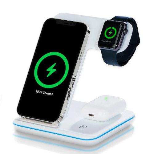 Renoverad Tough On Wireless Charger Stand Dock (3in1) - Reebelo Sverige