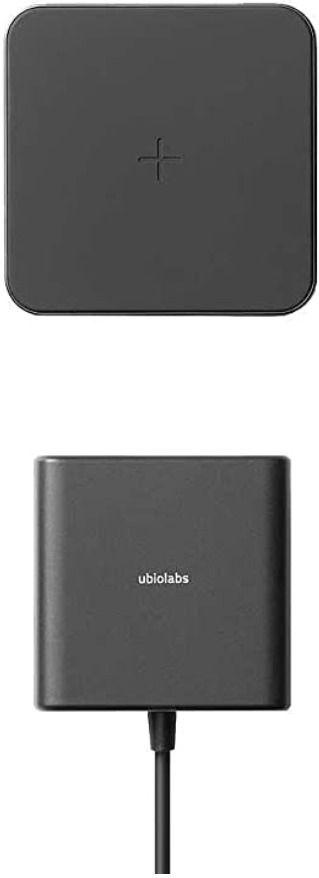 Renoverad Ubio Labs AWC1098 Black Wireless & Wall Charger Charger Pad For Mobile Phones 20W - Reebelo Sverige